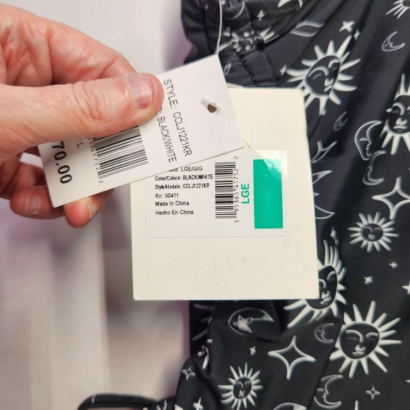 🌙✨ NWT Cyn & Luca One-Piece Swimsuit – Size Large – Sun, Moon & Stars ✨🌙 - Picture 7 of 11